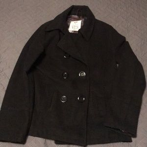 Pea Coat black